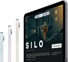 iPad Air viser streaming via hæsblæsende hurtig trådløs forbindelse