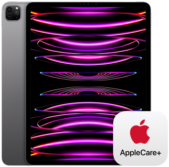 iPad Pro og AppleCare+-logoet
