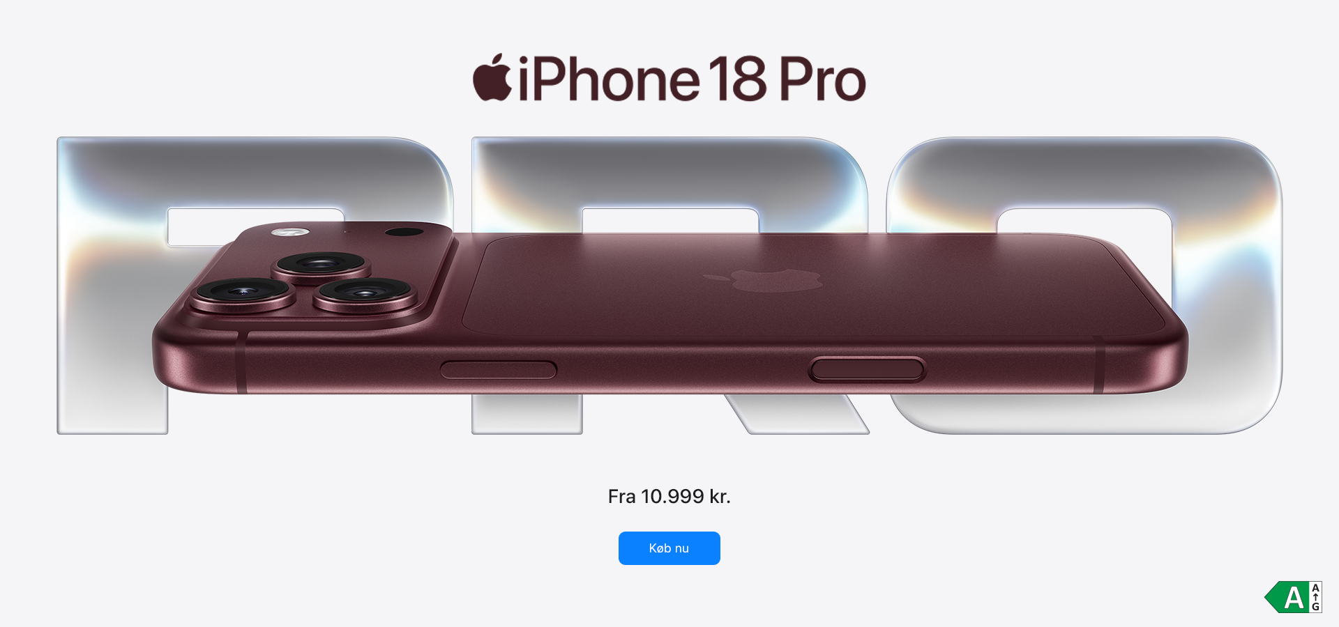 Køb iPhone 18 Pro i dag
