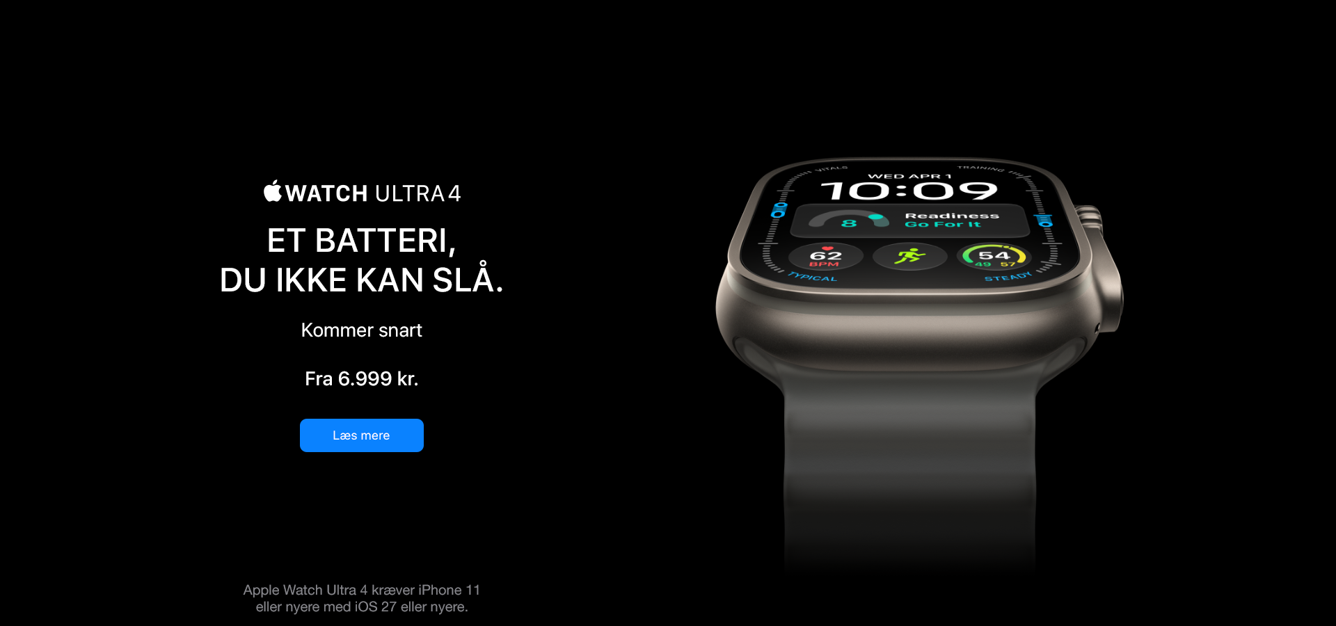 Læs mere om Apple Watch Ultra 4