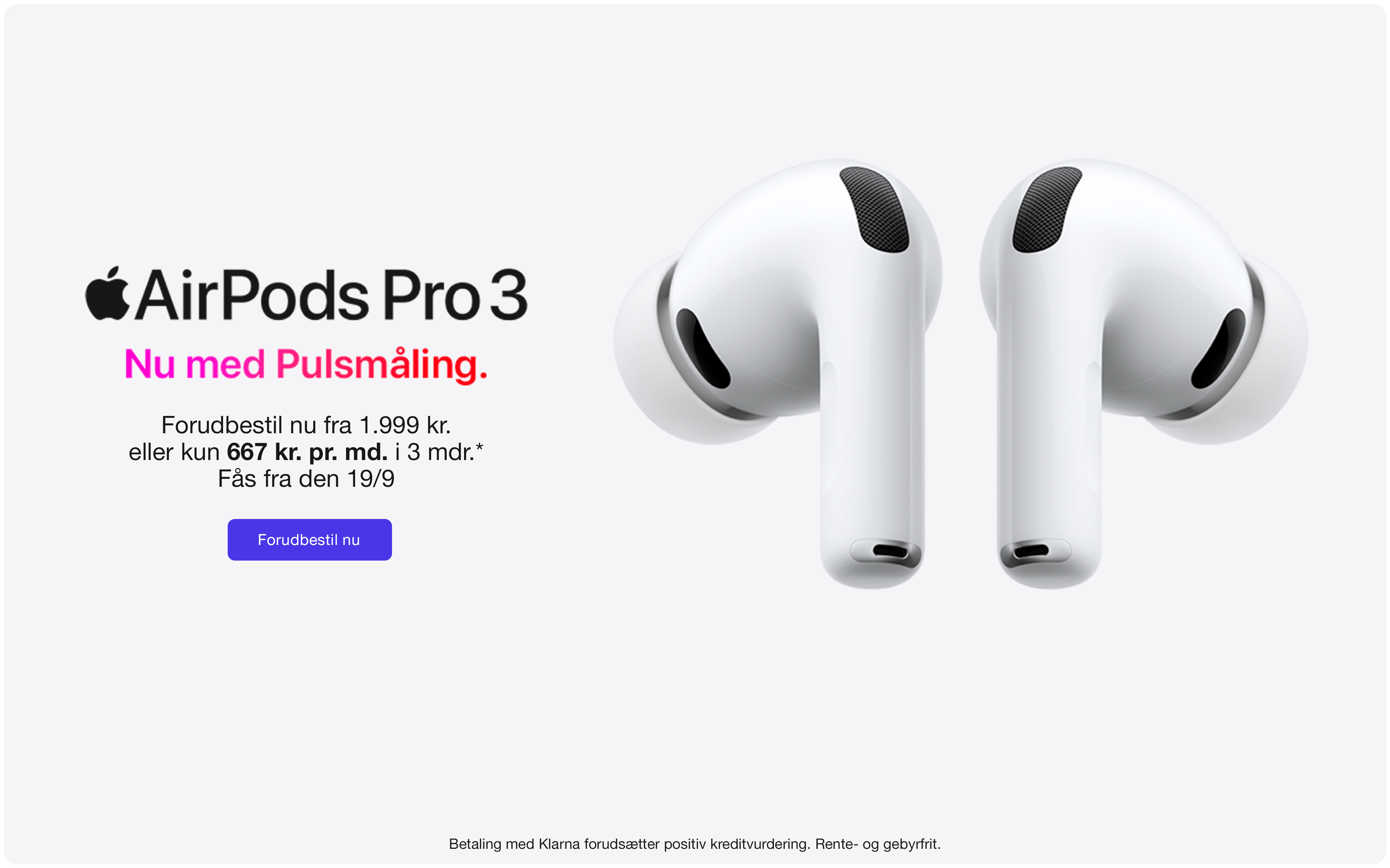 AirPods Pro 3 banner