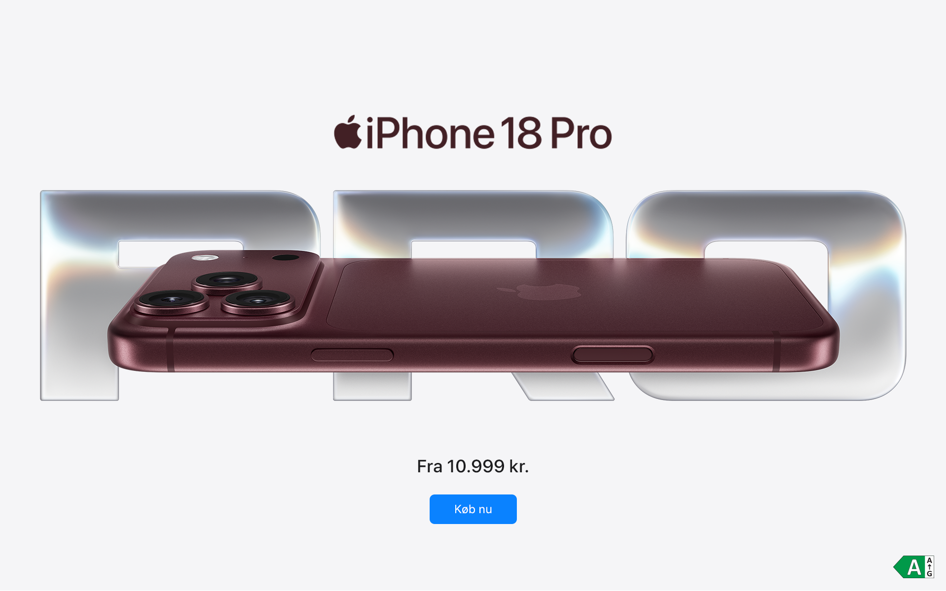 Køb iPhone 18 Pro i dag