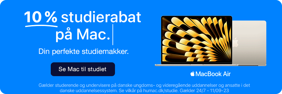 studierabat på Mac