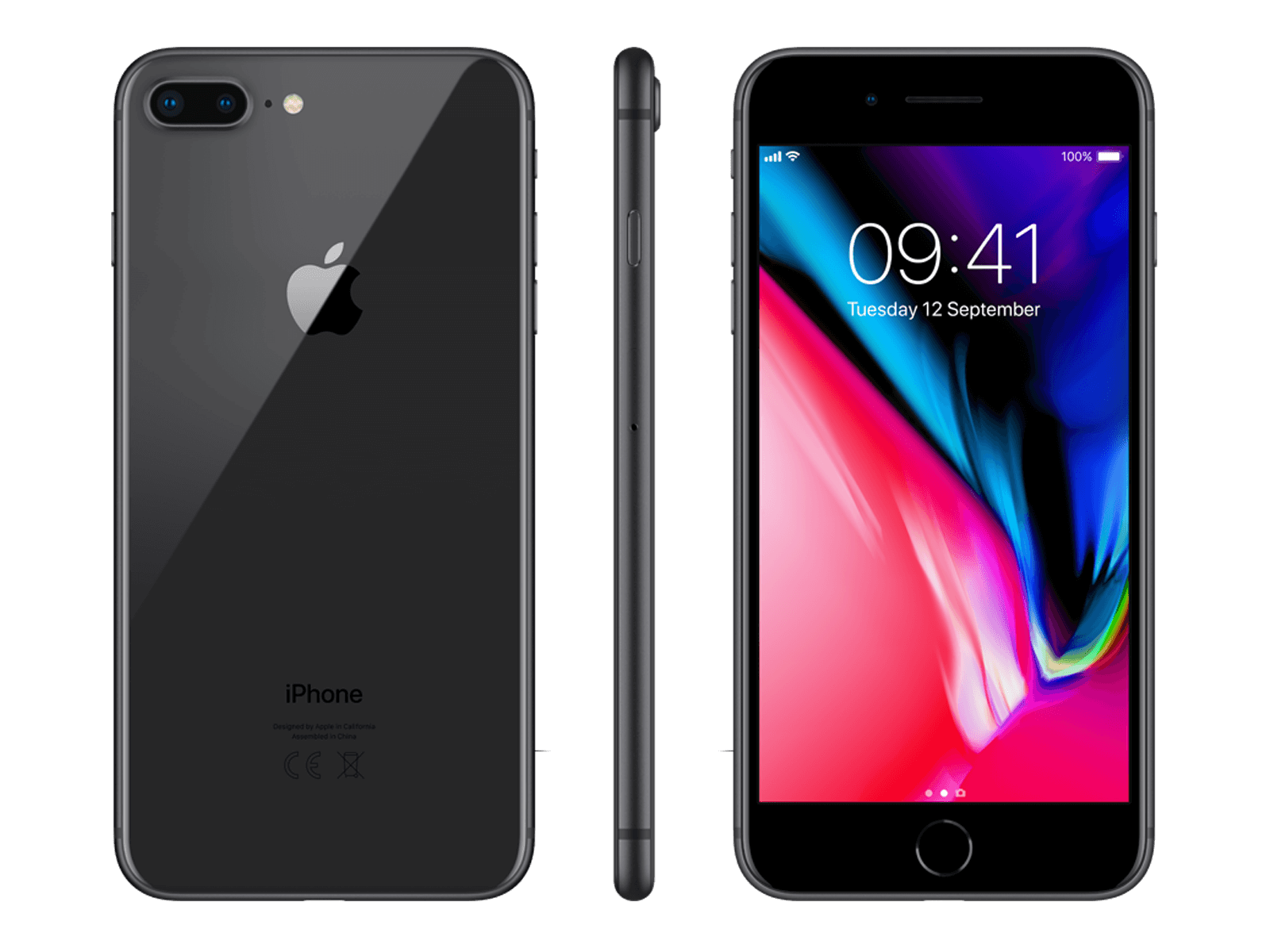 Køb iPhone 8 Plus 64GB Space Grey Humac Premium Reseller