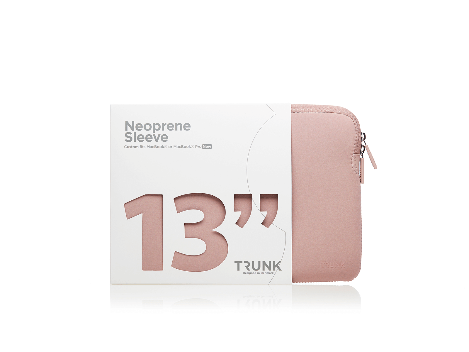 Køb Trunk MacBook Pro/Air Sleeve Warm Rose | Humac Premium Reseller
