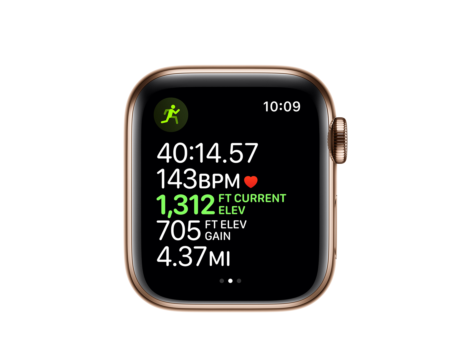 Køb Apple Watch Series 5 + Cellular 40mm Gold Stainless ...