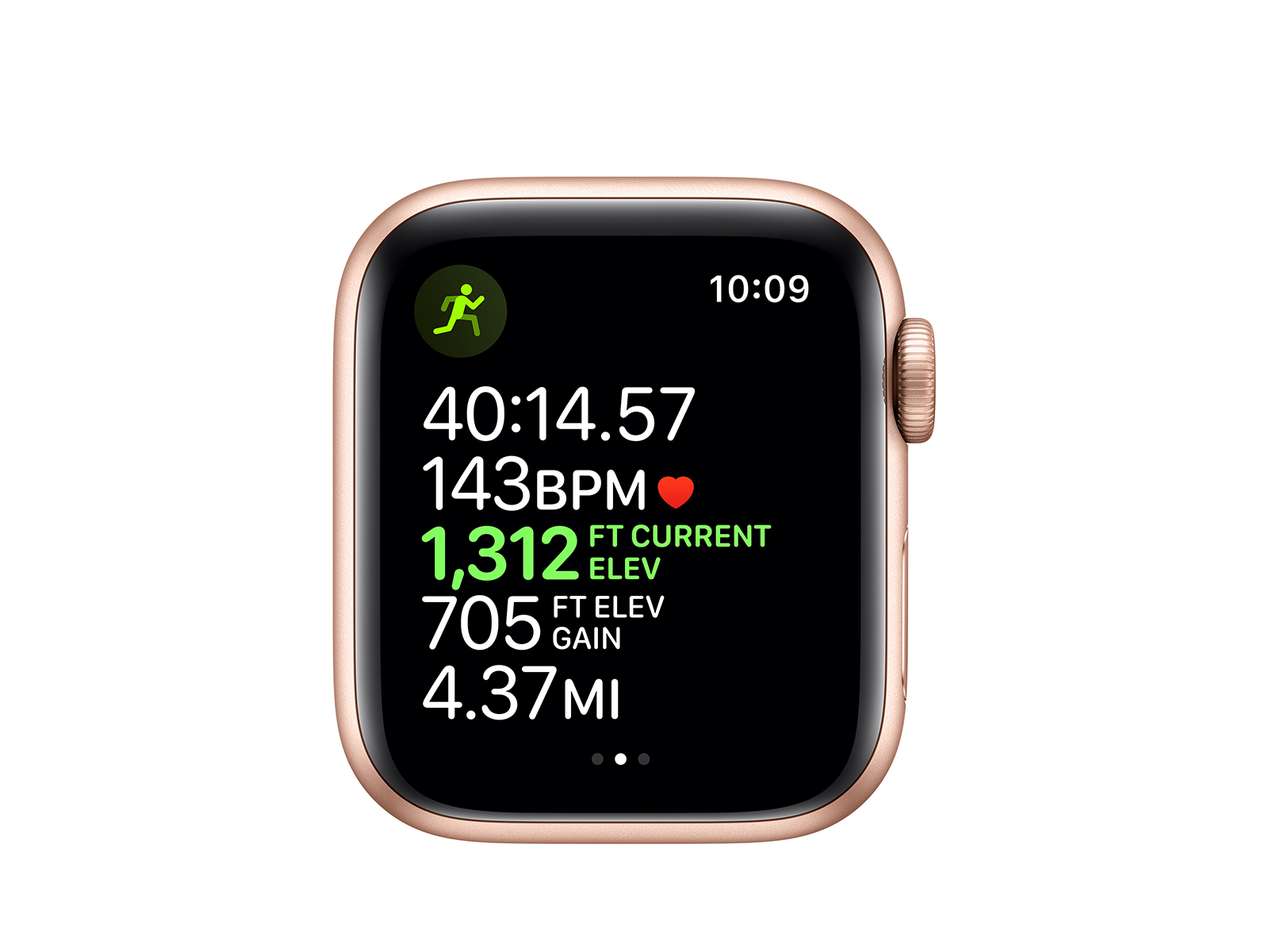 Køb Apple Watch Series 5 40mm Gold Aluminium Case with ...