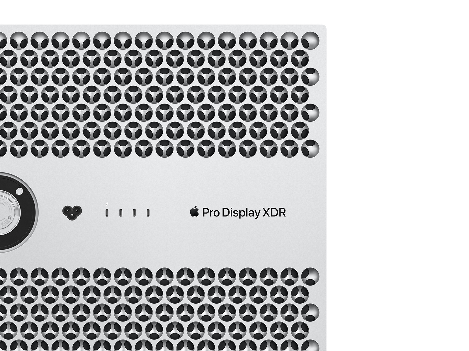 Apple Pro Display XDR 32 clos up