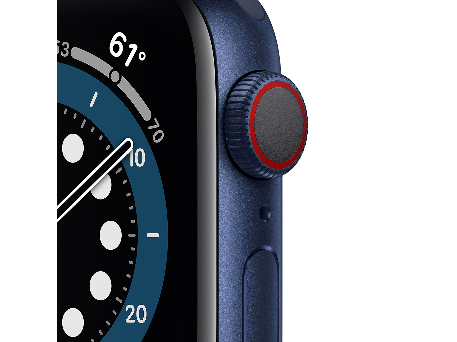 Køb Apple Watch Series 6 + Cellular 40mm Blue Aluminium ...