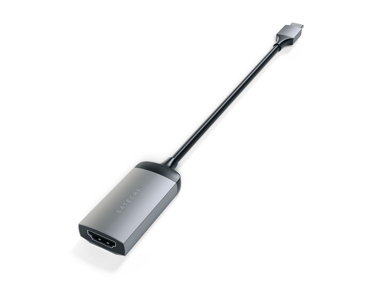 iiglo USB-C till HDMI adapter (Space grey aluminium) - Kabel adapter och  övergångar 