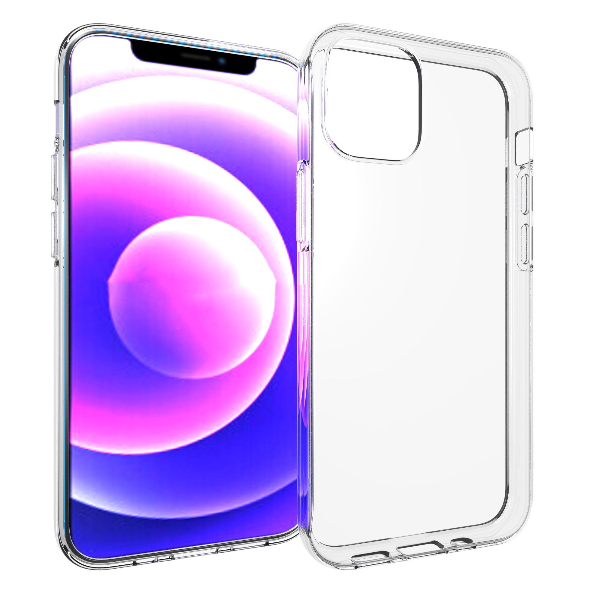 Køb eSTUFF iPhone 13 mini Soft Case Clear Ultraslim |  Humac Premium