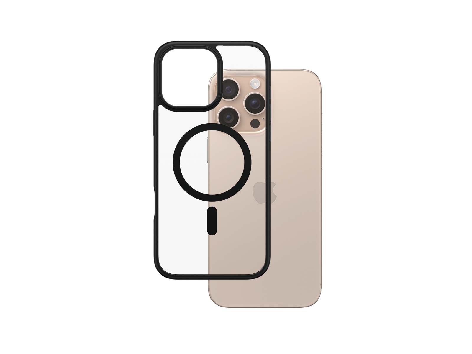 PanzerGlass HardCase MagSafe iPhone 16 Pro Max, Sort