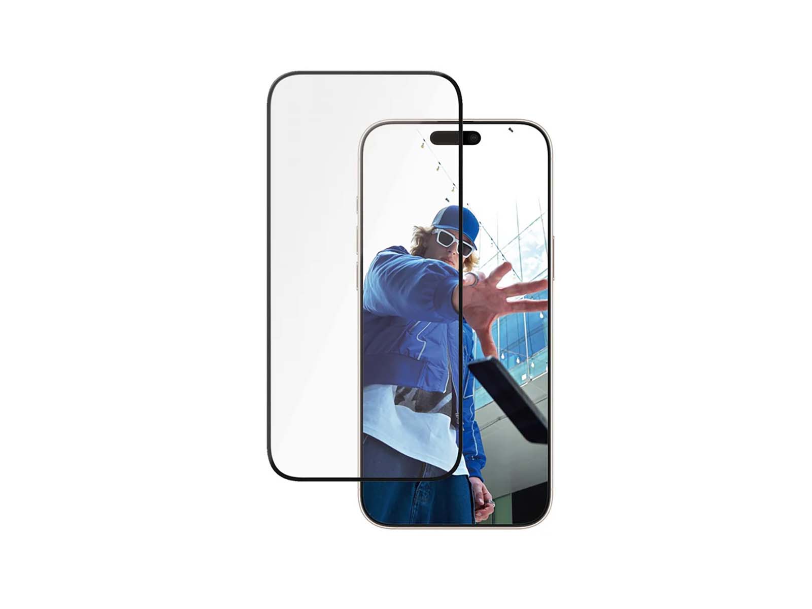 PanzerGlass Ceramic Skærmbeskyttelse iPhone 16 Pro Max - Ultra-Wide Fit