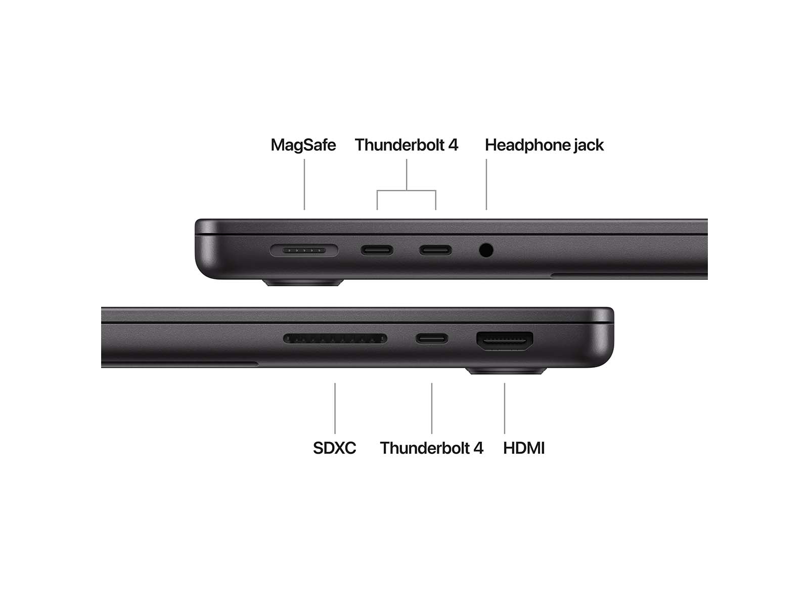 MacBook Pro 2024 14" M4 10CPU, 10GPU, 16GB, 512GB - Space Black
