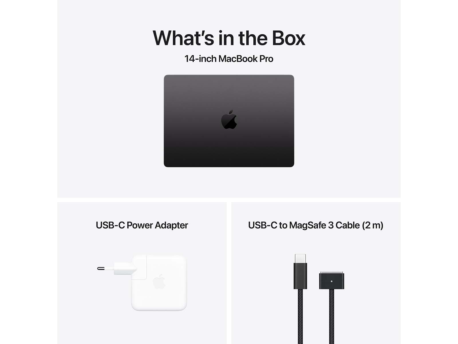 MacBook Pro 2024 14" M4 10CPU, 10GPU, 16GB, 512GB - Space Black