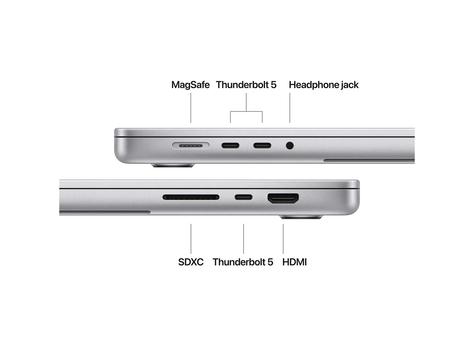 MacBook Pro 2024 16" M4 Max 14CPU, 32GPU, 36GB, 1TB - Silver