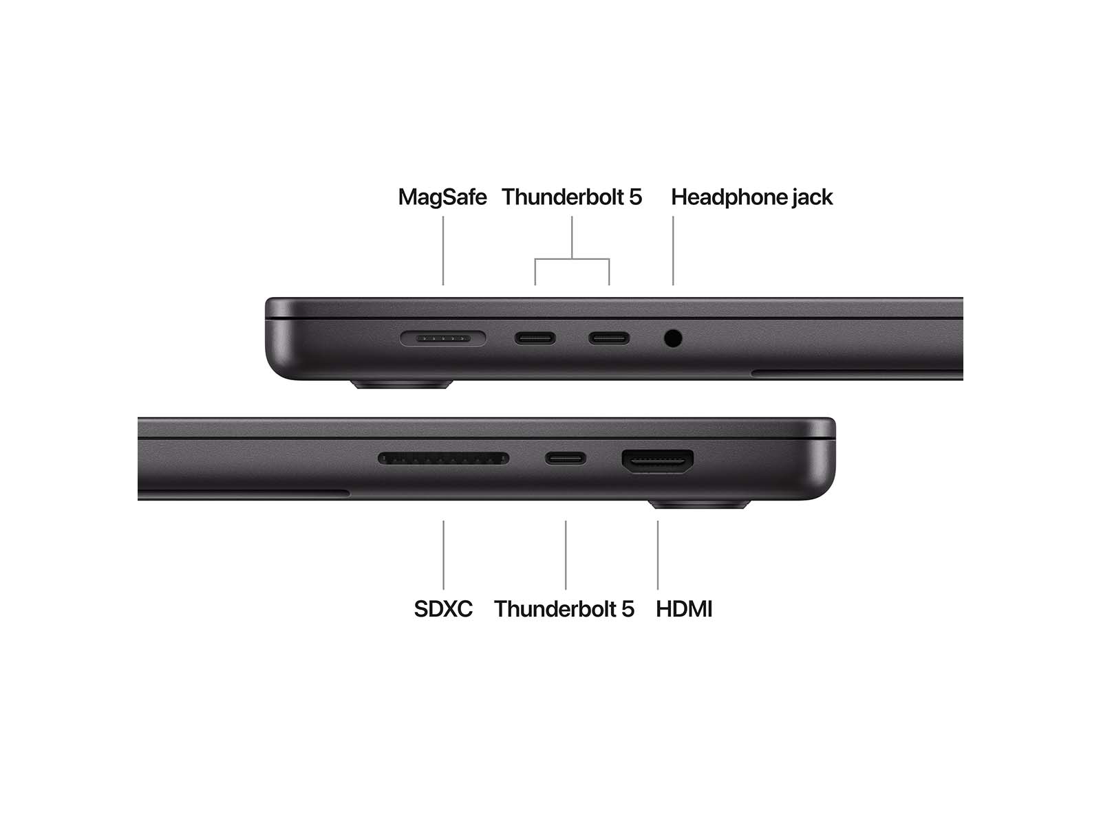 MacBook Pro 2024 16" M4 Max 14CPU, 32GPU, 36GB, 1TB - Space Black