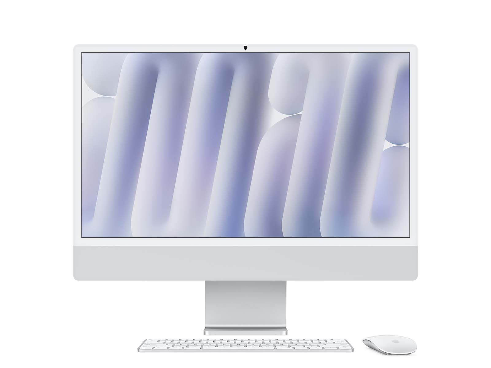 iMac 2024 24" Retina 4.5K, M4-chip 8-core CPU/GPU, 16GB, 256GB SSD - Sølv