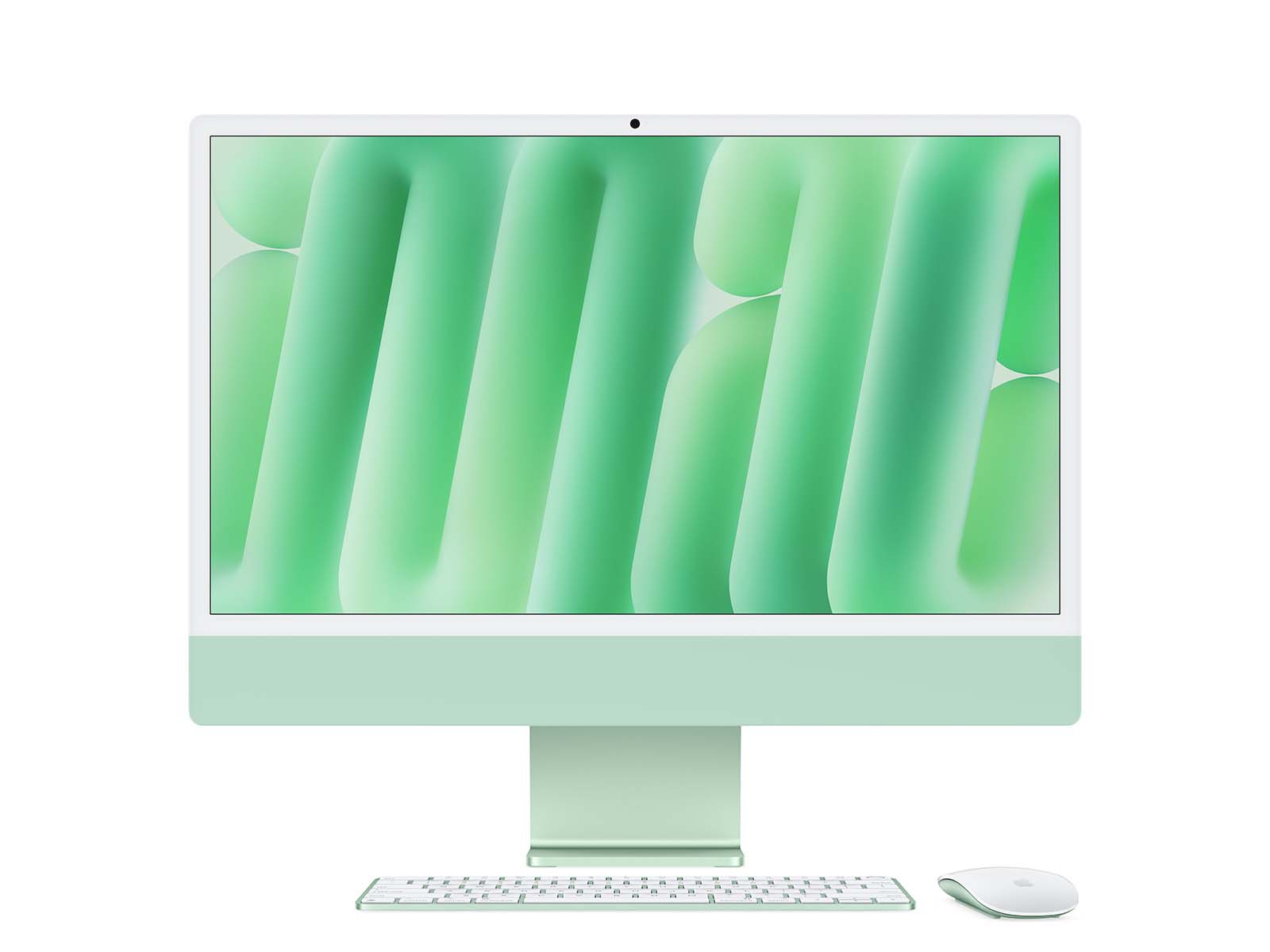 iMac 2024 24" Retina 4.5K, M4-chip 10-core CPU/GPU, 16GB, 512GB SSD - Grøn