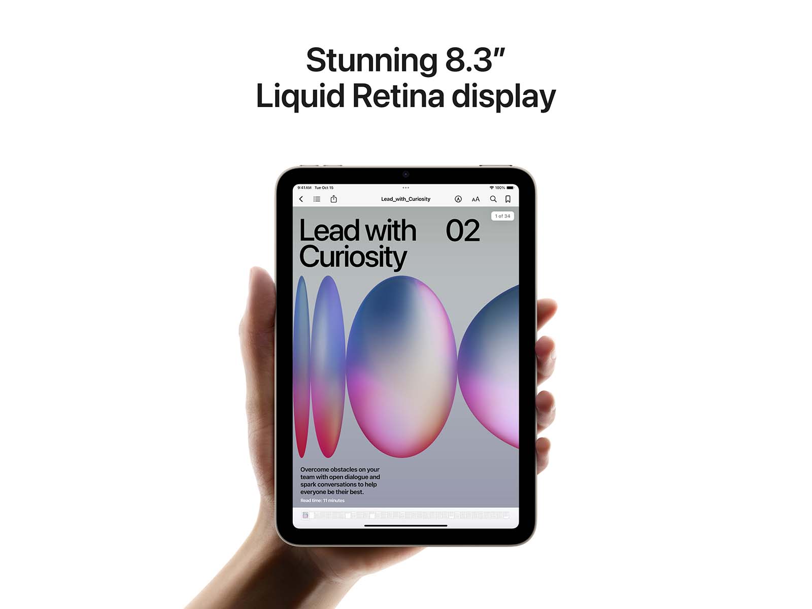 iPad mini Wi-Fi 512GB - Starlight