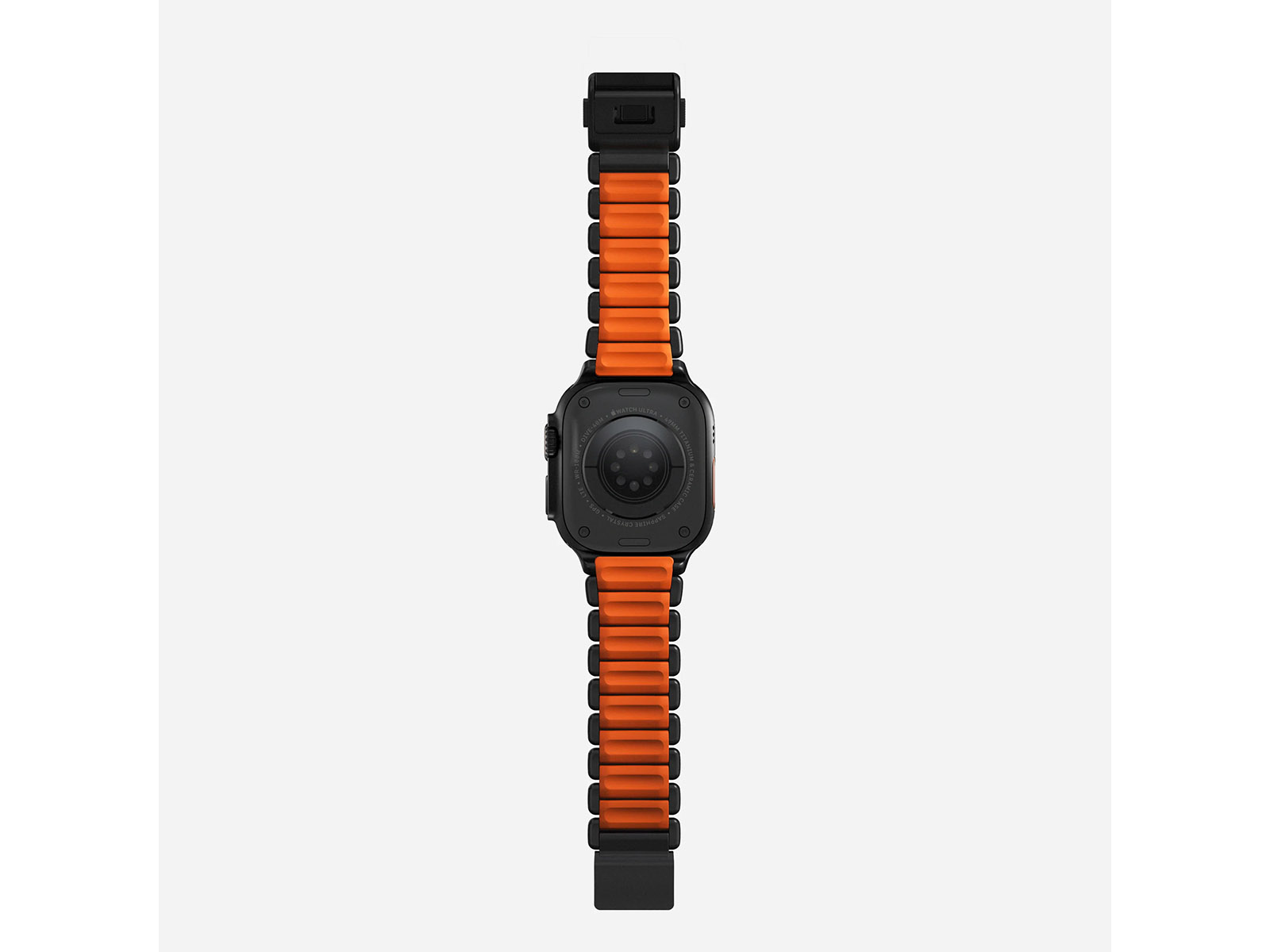 Køb Nomad Stratos Band - 49mm - Black Titanium UO Ultra Orange 