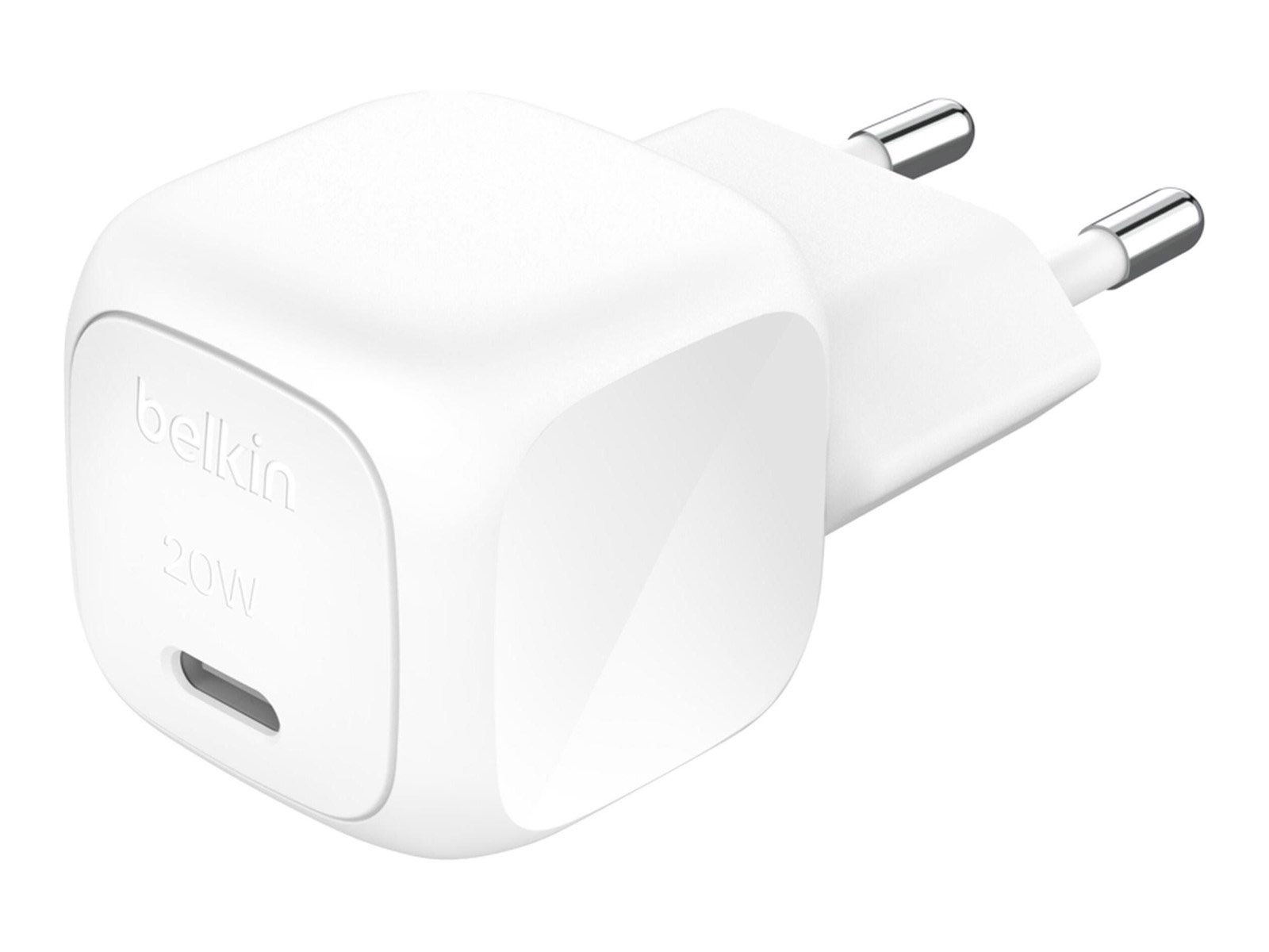 Belkin 20W USB PD Wall Charger with PPS, WHT