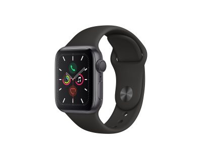 Køb Apple Watch Series 5 40mm Silver Aluminium Case with ...
